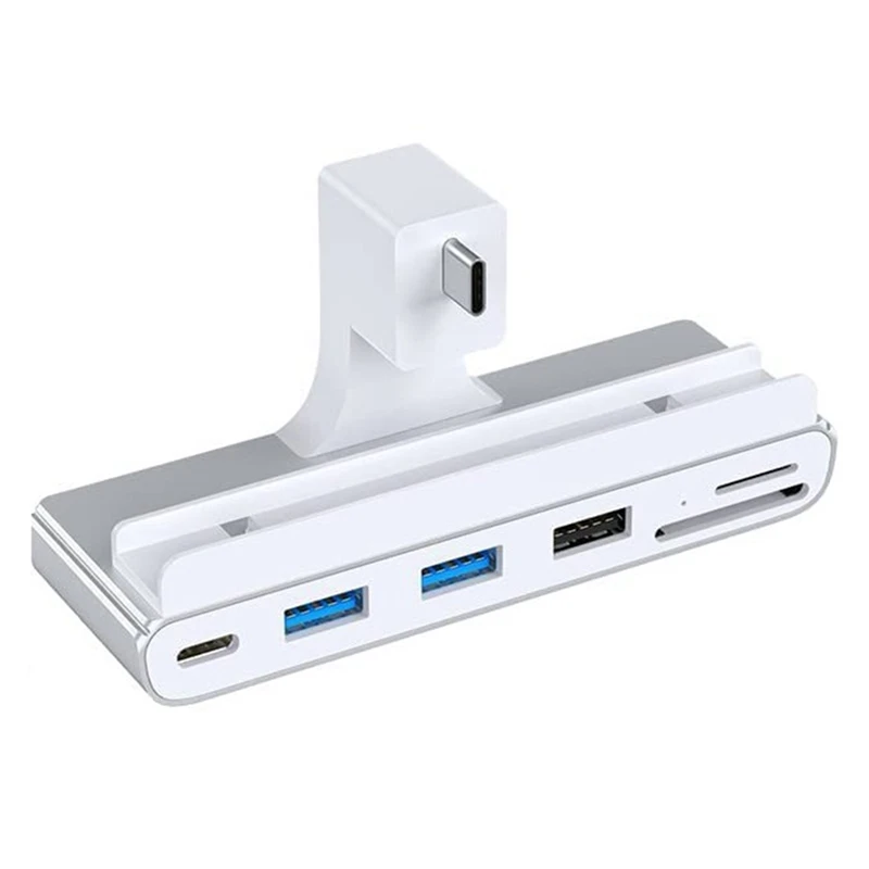 HOT-6 в 1 USB C хаб для Imac Ipad док-станция ноутбуков поддержка SD TF карты