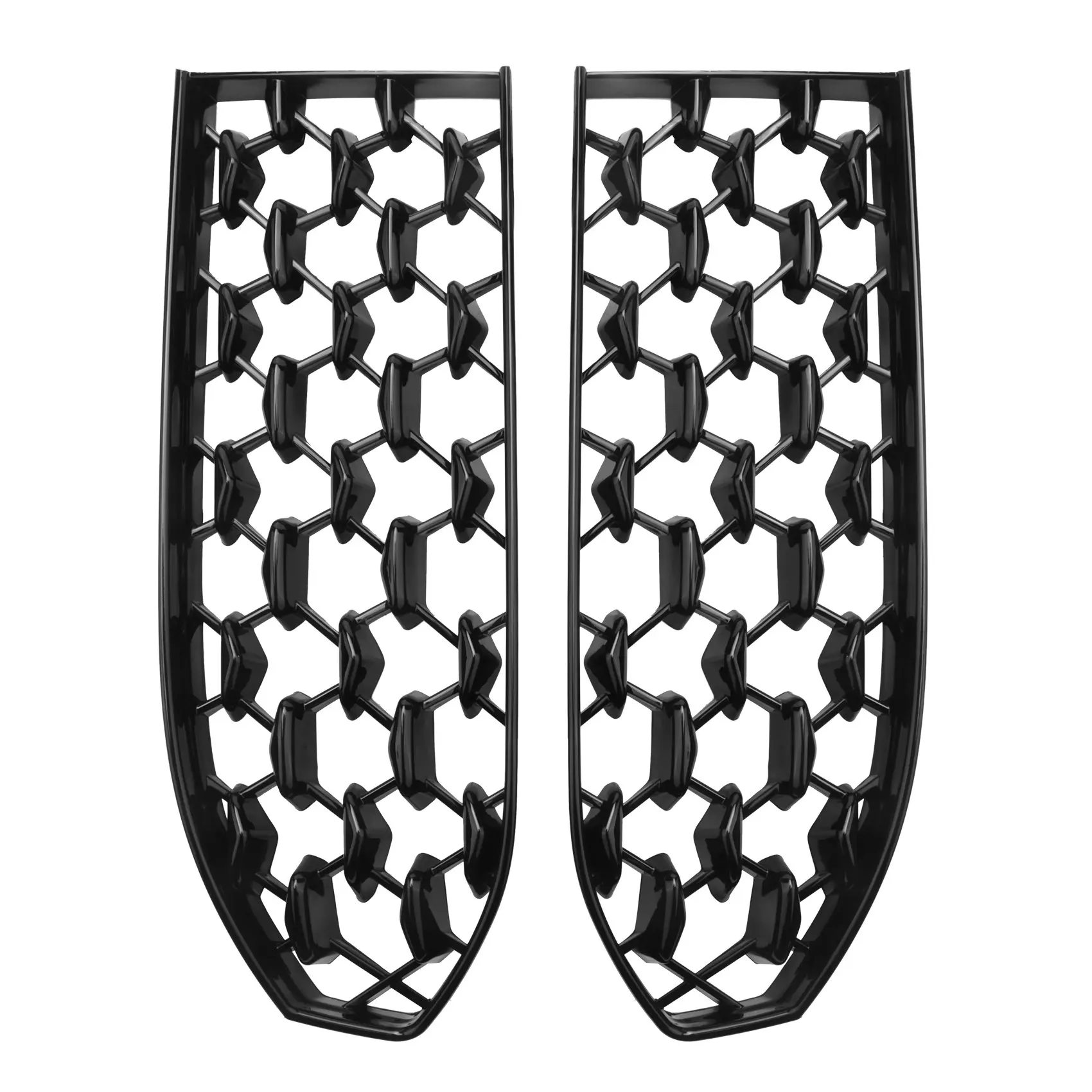 

Car Front Lower Grille Bumper Grille Cover Decoration for Mazda CX30 CX-30 2020-2021