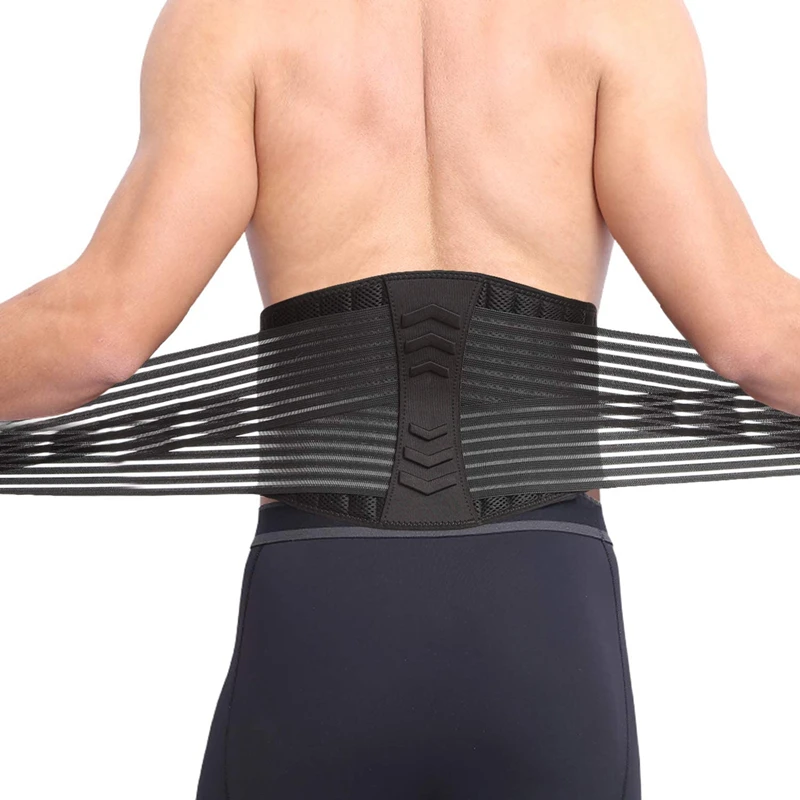 

Waist Trainer Trimmer Belt Lumbar Brace Support for Pain Relief Lumbar Strain Gym Weight Lifting Body Shaper Corset Faja Unisex