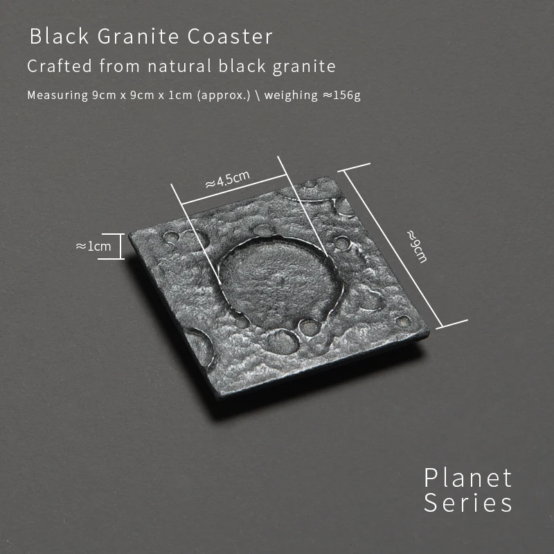 

Fiteo Гранитная подставка для чая черная