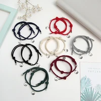a pair couple bracelet black red bracelet mens and womens accessories wholesale bracelets for women bracelets