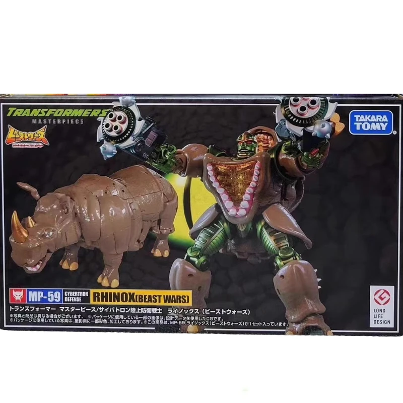 В наличии Takara Tomy MP-59 KO Рино воины BW Power Warrior робот аниме экшн-модель игрушки подарок