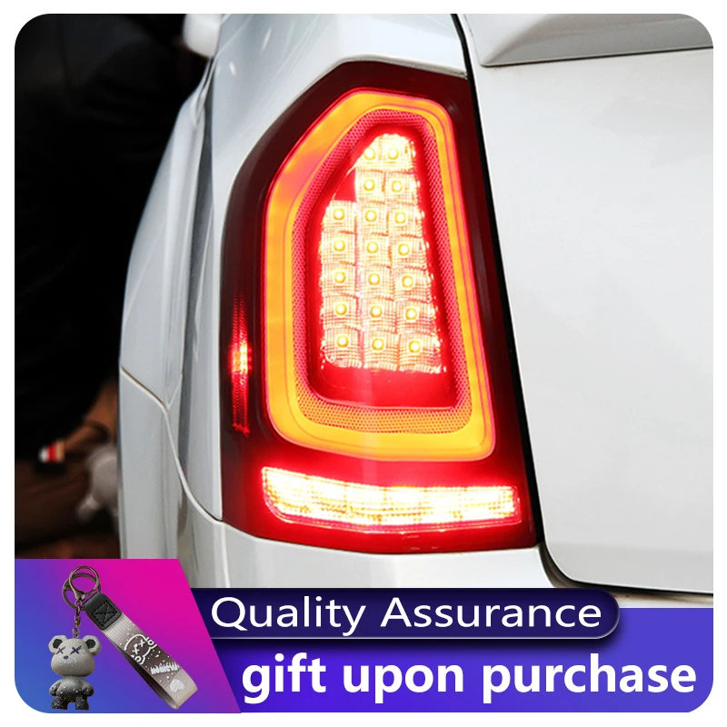Модная внешняя светодиодная задняя фара для Chrysler 300C 2011-2014 Модернизированная в