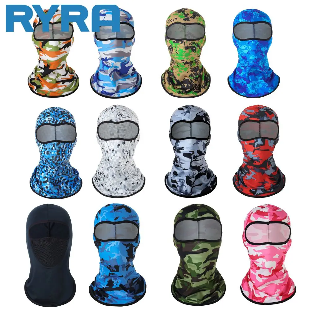 

Motorcycle Mask New Mask Breathable 12 Colors Windproof Cycling Equipment Riding Mask Uv Protection Sun Protection Summer