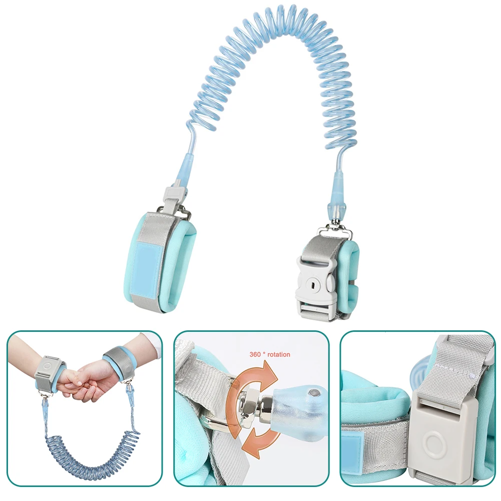 

Anti Lost Wrist Link Toddler Leash Safety Harness for Baby Kid Strap Rope Outdoor Walking Hand Belt Anti-lost Wristband