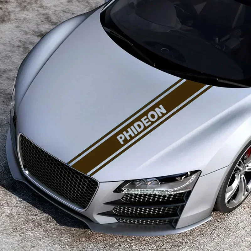 Наклейки на передний капот автомобиля внешние наклейки для Volkswagen VW PHIDEON эмблема