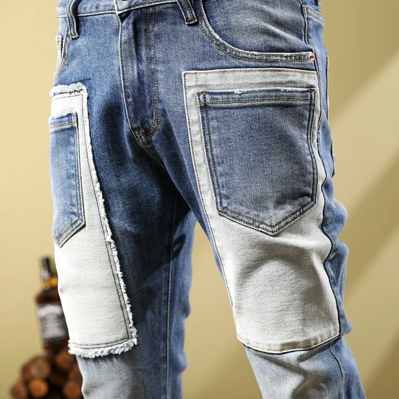 Рисунок 6 - Джинсы мужские Стрейчевые в стиле ретро