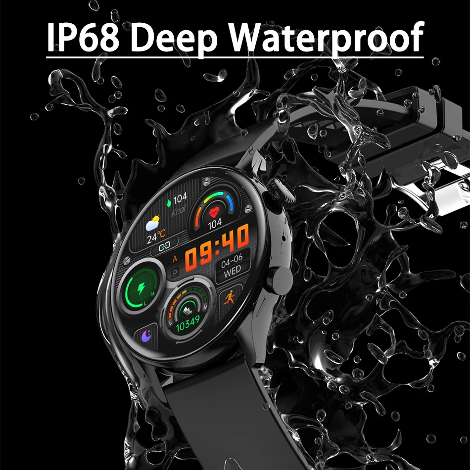 2022 new bluetooth call smart watch men sports clock ip68 waterproof heart rate monitoring smartwatch for ios android phonebox free global shipping