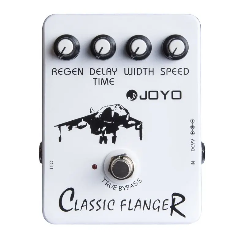 

JOYO Classic Flanger Guitar Effect Pedal for Electric Guitar True Bypass Design JF-07