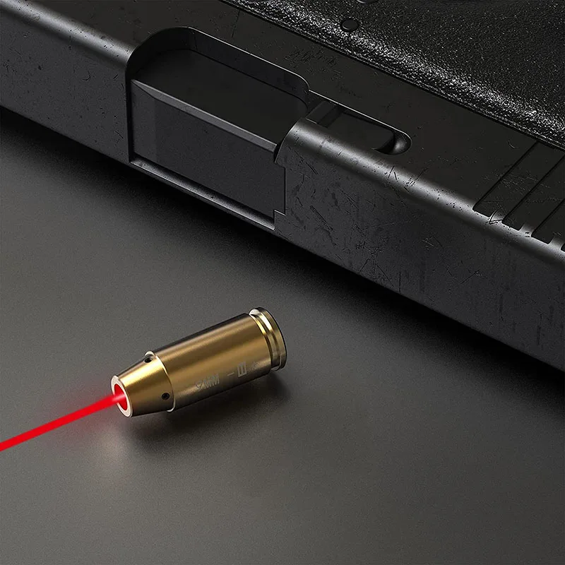 Тактический красный точечный Лазер Латунный картридж калибра 223/5 56/9 мм патрон