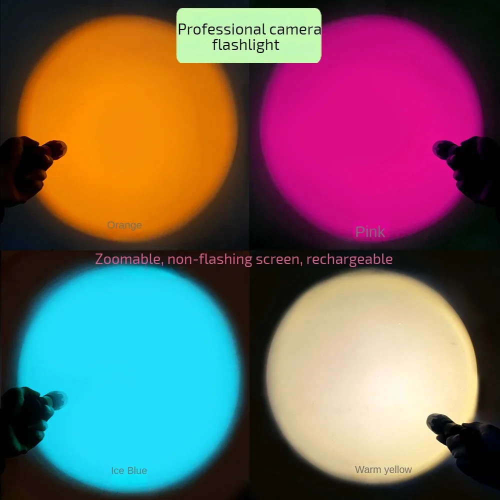 

Портативный фонарь PDQ черный