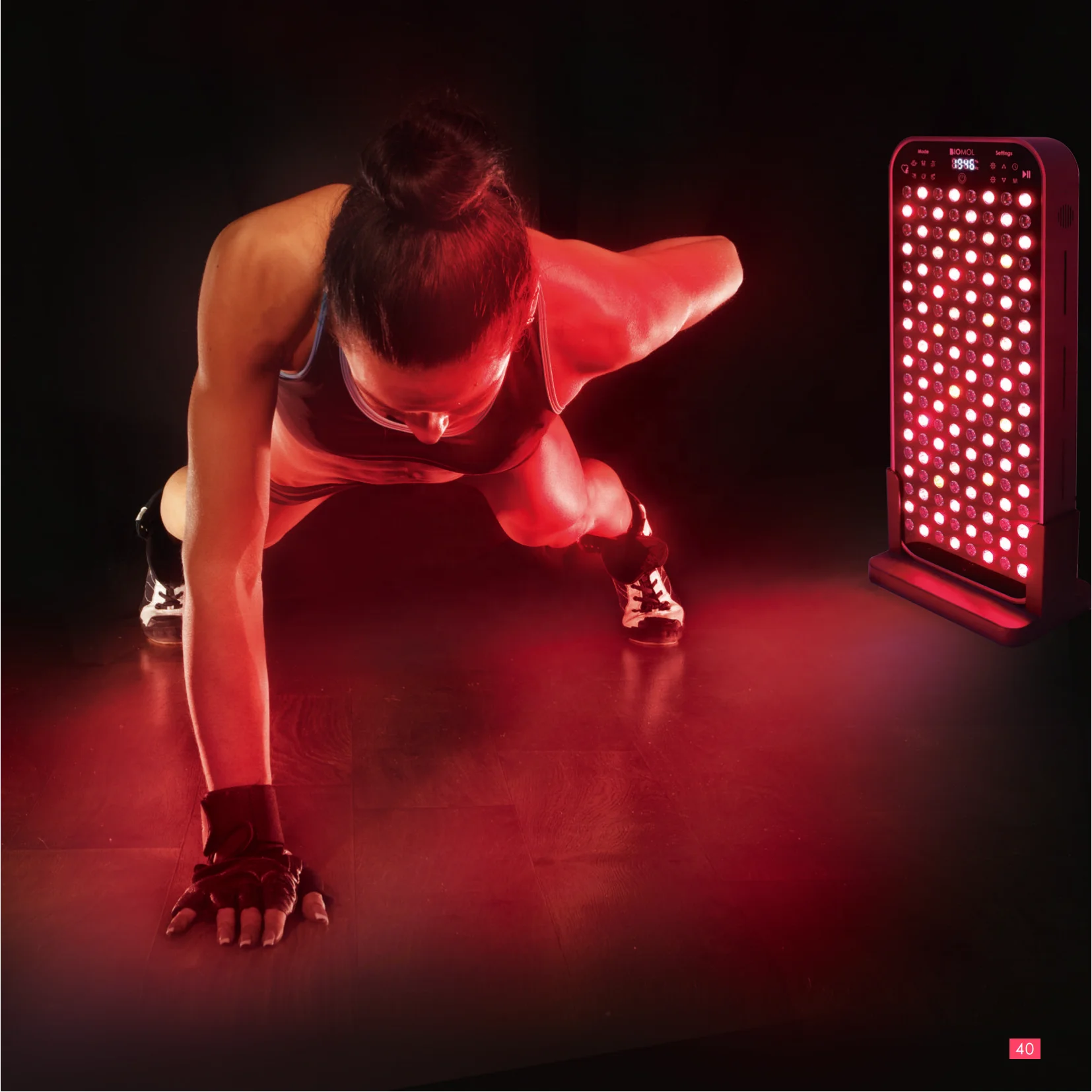 BIOMOL H760 Алюминиевый корпус с голосовым управлением 610/630/660/810/830/850 нм Светодиодная