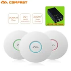 COMFAST CF-E320NV2 300mbps Ceiling AP 802.11bgn беспроводной AP wifi роутер 16 Flash WiFi точка доступа добавить 48 в POE мощность