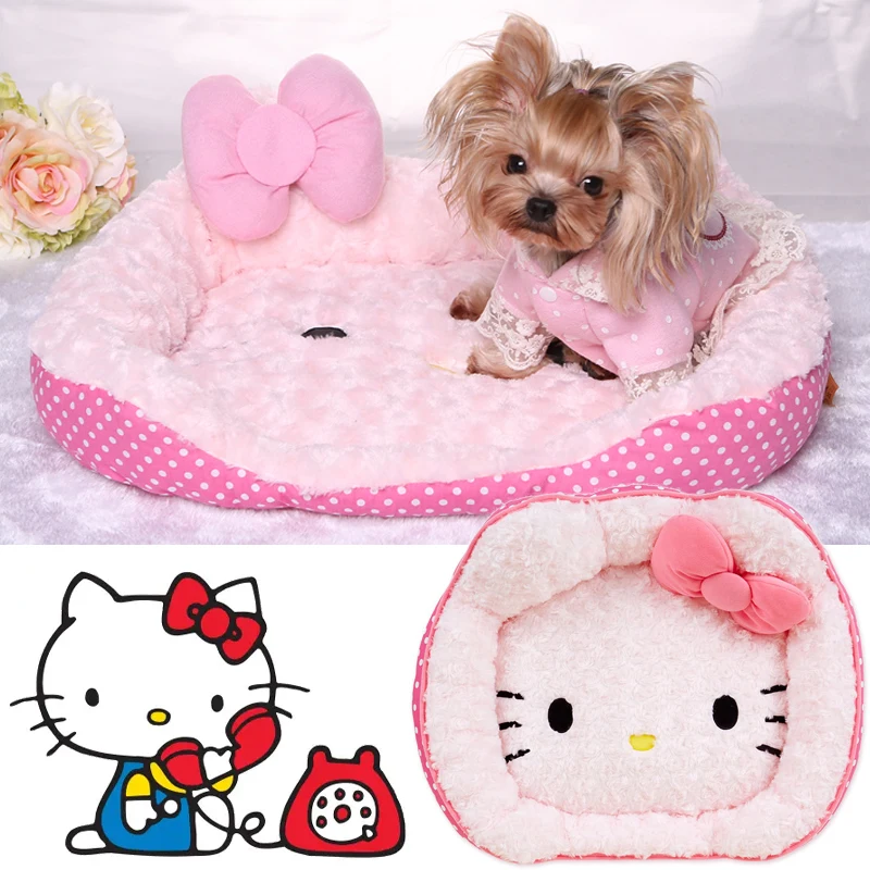 Лежанка Hello Kitty для домашних питомцев матрас собак сна диван кровать кошек