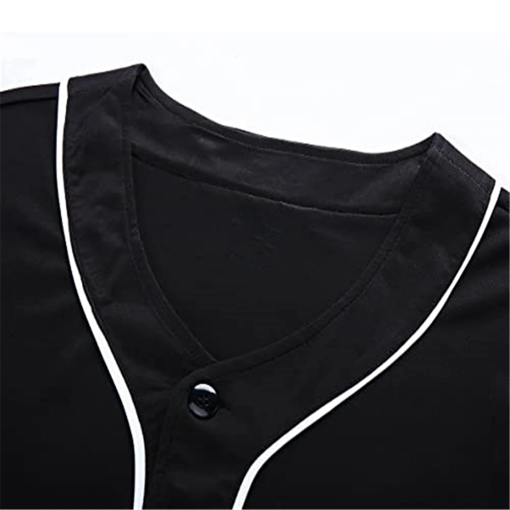 Freshhoods Pirate Zombie Baseball Shirt Street Shirt Hip Hop Jerseys Speler Softball Stitch Button Down Casual Fashion T-shirt