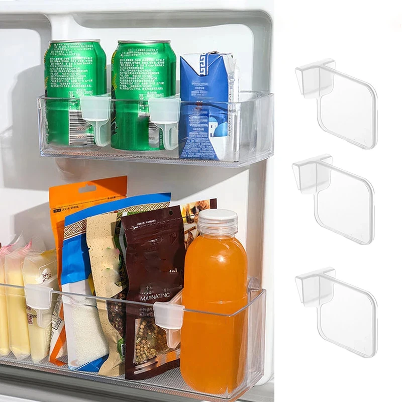 

Refrigerator Organizer Partition For Fridge Food Drinks Drugs Cosmetics Separating Shelves Kitchen Bottle Can Storage Organizer