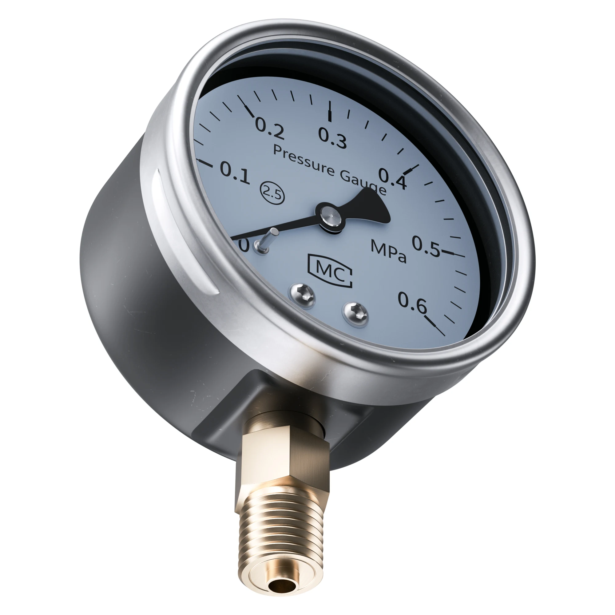 Pointer Pressure Gauges -0.1-60Mpa 0-1.6Mpa 0-2.5Mpa Mechanical M14*1.5 M20*1.5 Digital Gauge