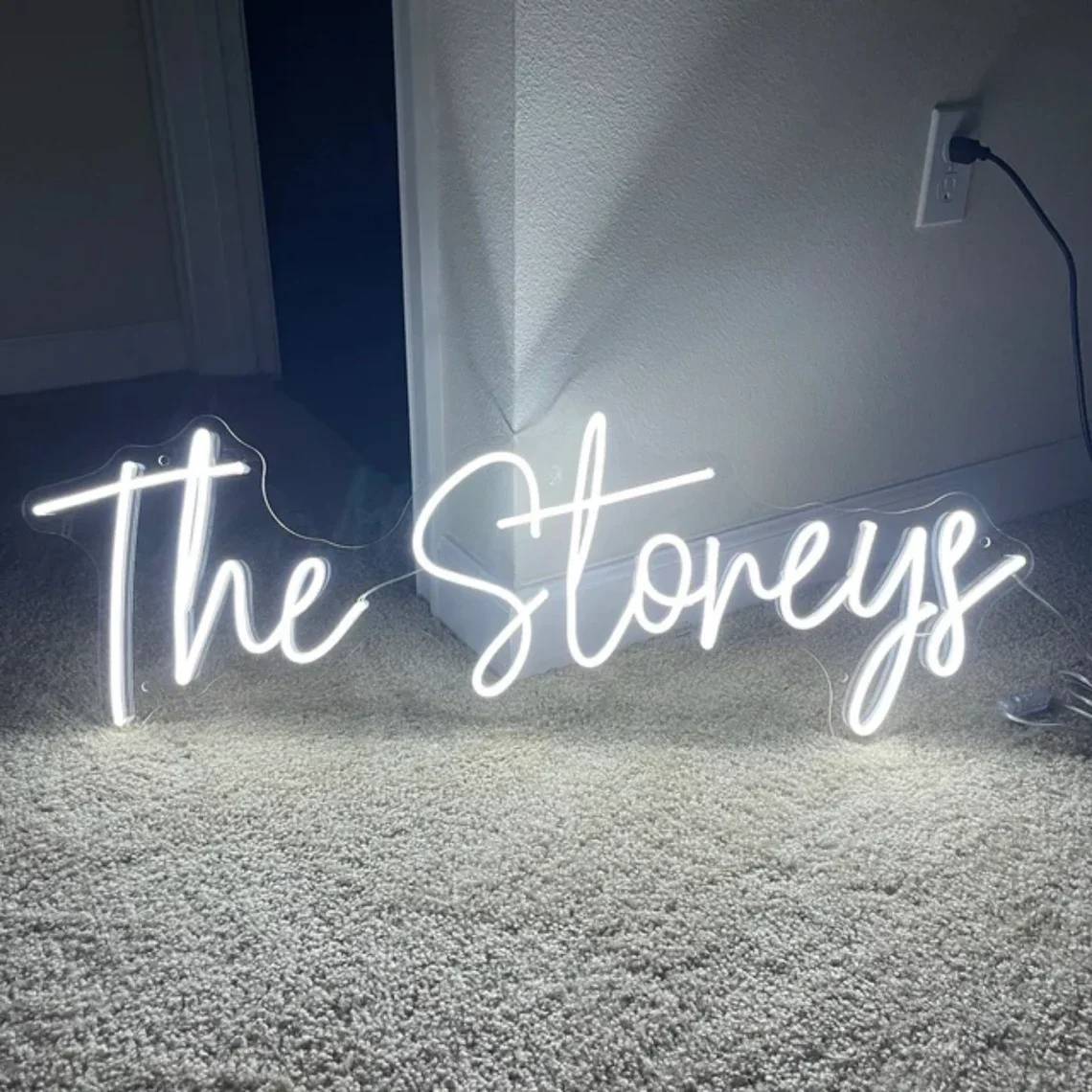 

Custom Neon Sign Wedding DIY Design Letter LED Light Personalised Name Logo Bedroom Lamp Christmas Birthday Party Decoration