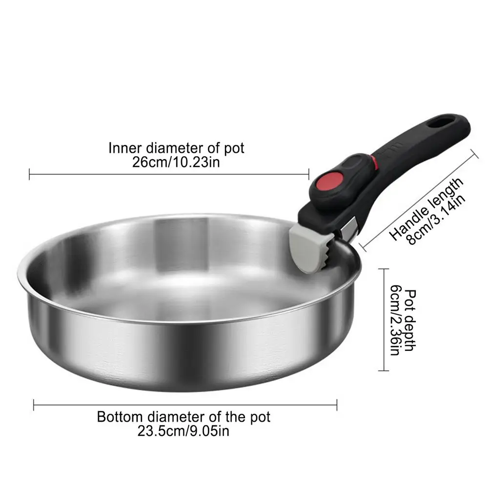 

Сковорода из нержавеющей стали для кемпинга