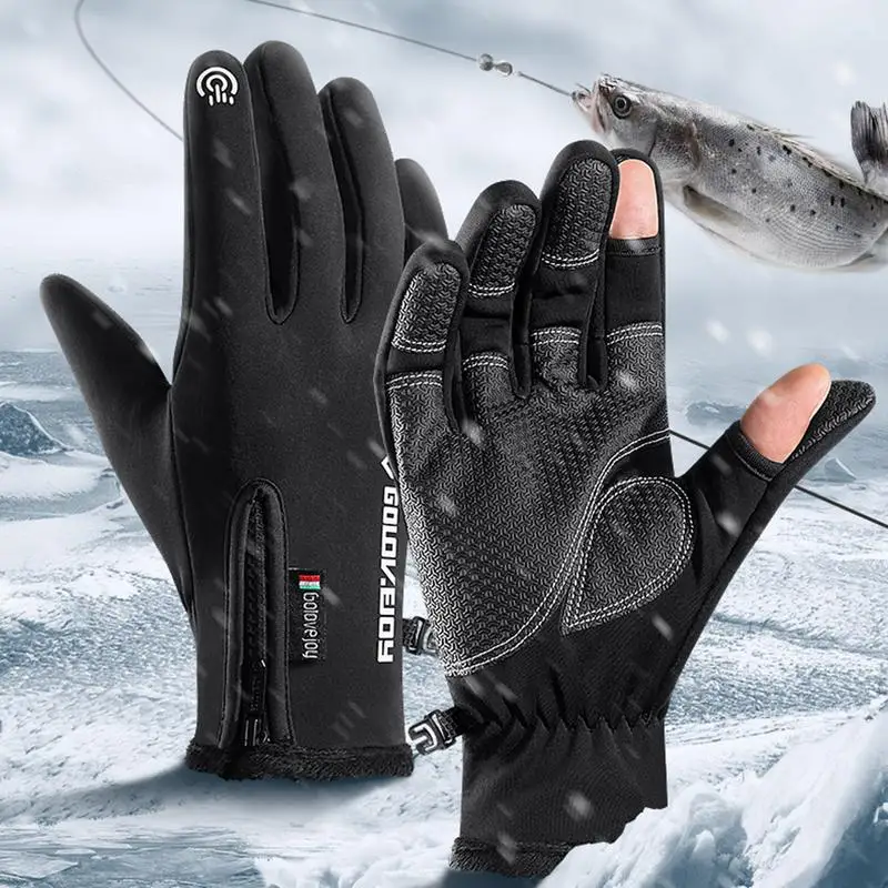 

Motorcycle Bike Gloves Outdoor Windproof Riding Muffs Cold Resistance Warmth Waterproof And Antifouling Durable Accessories