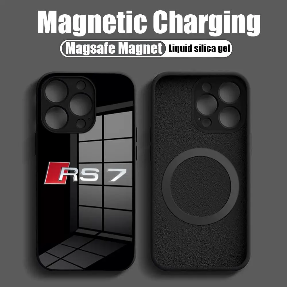 Модный спортивный автомобильный чехол для телефона A-Audis RS новинка 2024 закаленное