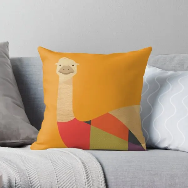 

Наволочка для подушки с принтом o Emu, декоративная мягкая декоративная подушка для дома, гостиницы, офиса, подушки в талию не входят в комплек...