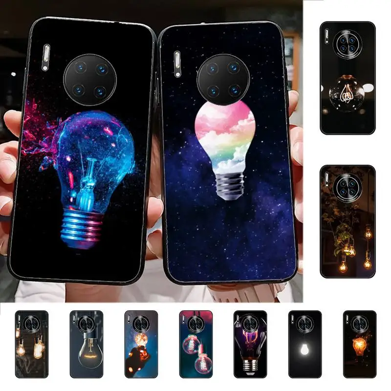 

Light bulb Phone Case for Huawei Mate 20 10 9 40 30 lite pro X Nova 2 3i 7se
