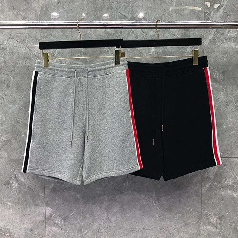 Sport Pant Striped Men Women Fashion Cotton Short Pants Beach Casual Shorts Jeans Shorts Loose Comfortable Shorts Pants Unisex