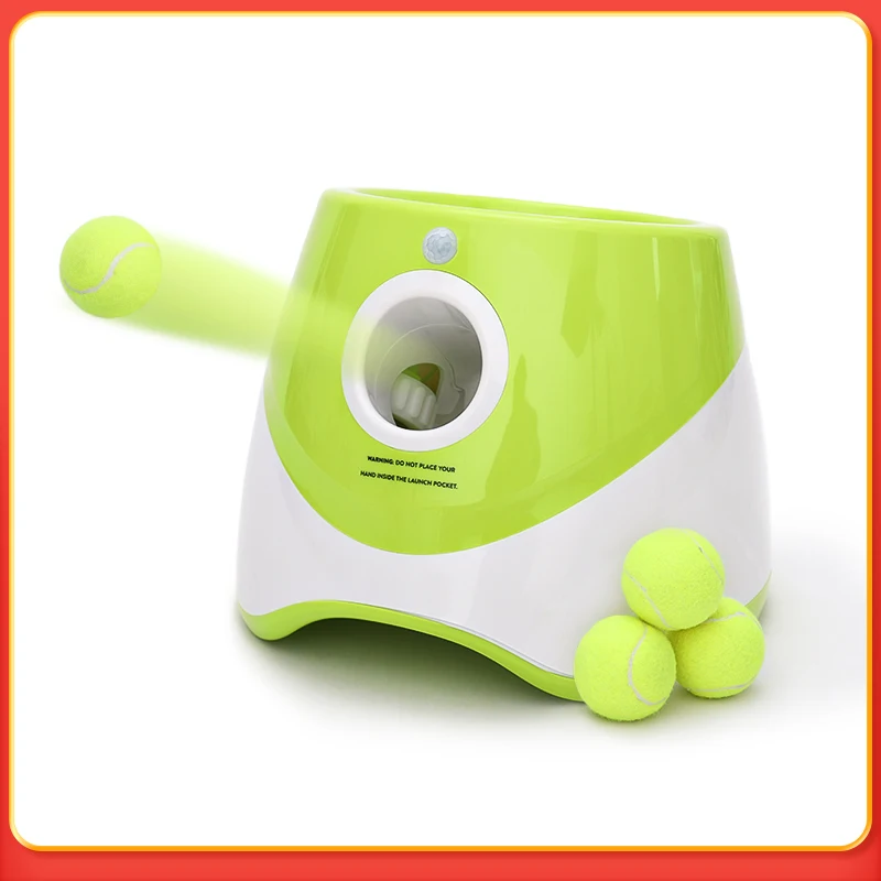 Автоматическая пусковая установка для бросания мячей в виде сетки собак