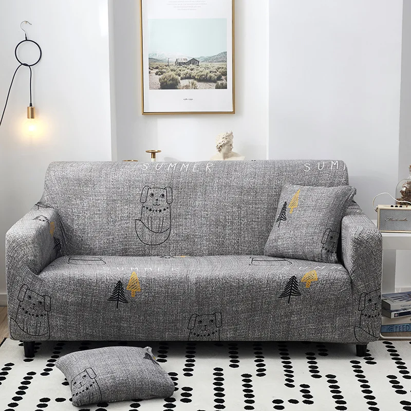 

Stretch Plaid Sofa Slipcover Elastic Printed Sofa Covers for Living Room Funda Sofa Chair Couch Cover Home Decor 1/2/3/4-seater