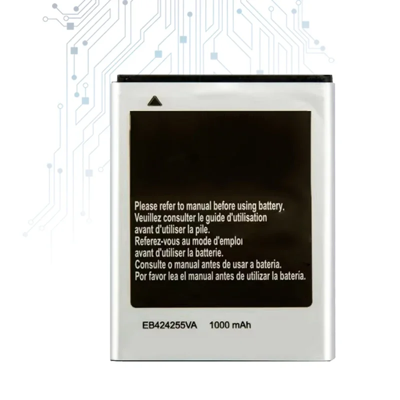 YKaiserin 1000 мАч Аккумулятор EB 424255 ВА VU для SAMSUNG M550 C5530 S3350 S3850 S5220 S5222 M630 R450 R380 R390 SCH-R560 R561