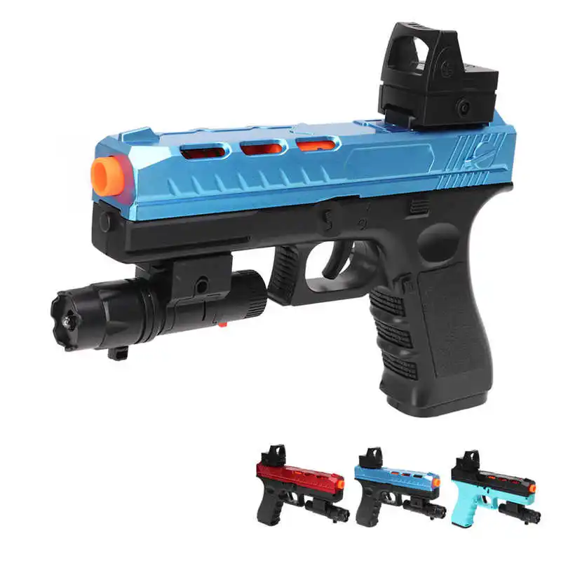 

Электрический водяной шар, игрушечный пистолет, пластиковый водяной шар, игры для стрельбы, игрушечный пулемет с водяным шаром для детей и в...