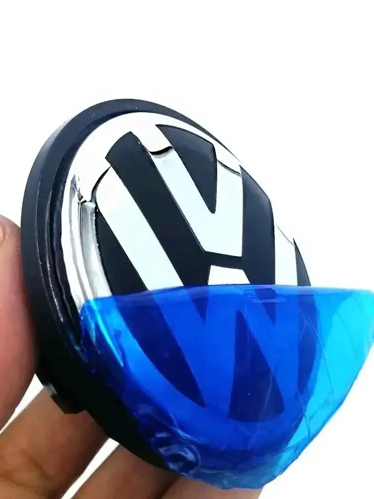 Фото Колпаки ступицы колеса VW, 4 шт., 55 мм, 60 мм, 56 мм, 65 мм, 70 мм, для Volkswagen Rline R, Golf, Passat, Polo, Arteon, Jetta №3