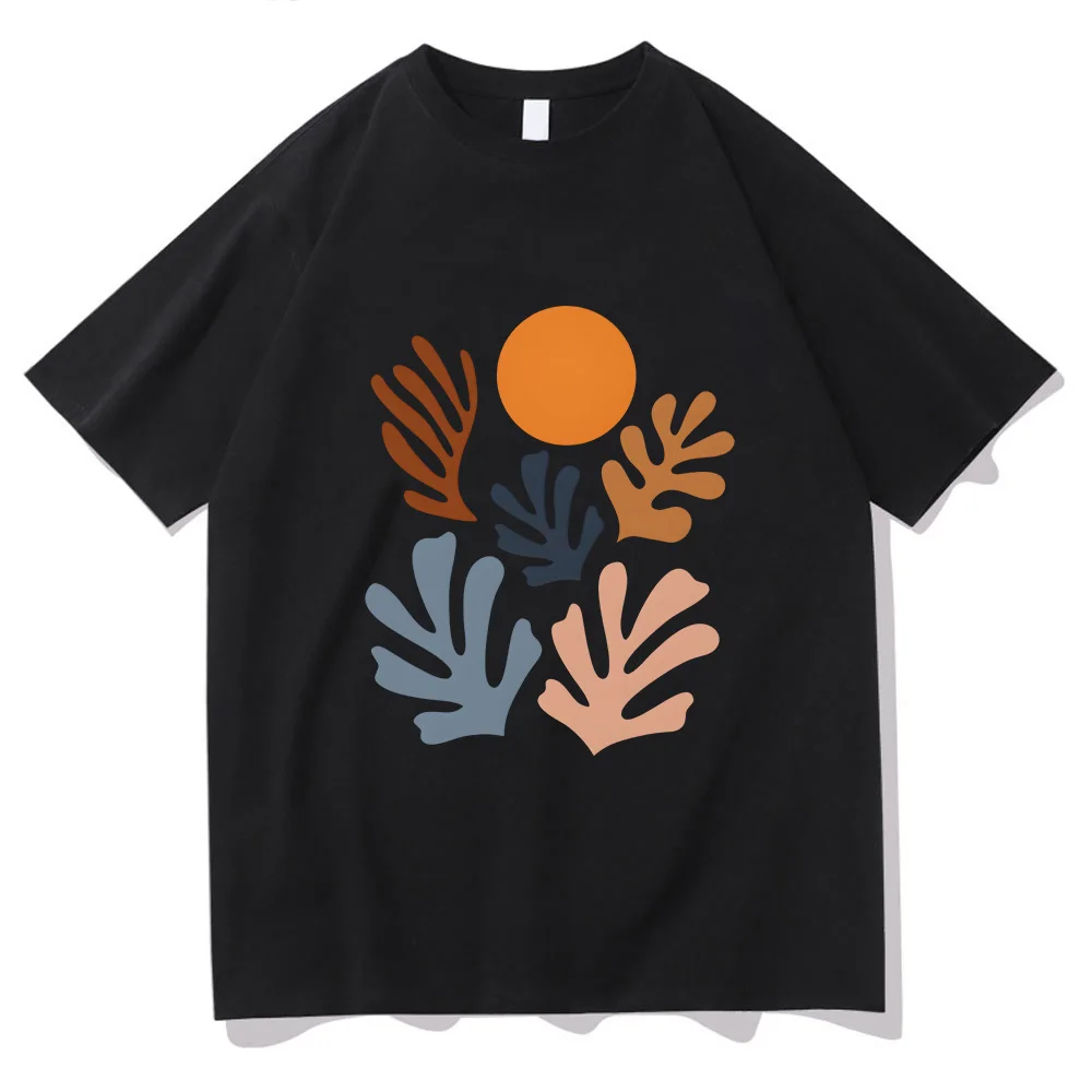 

Famous French Painter Hhenri Mmatisse Tshirts WOMEN Color Block T Shirts 100% Cotton High Quality T-shirts Fashion Slight Strech