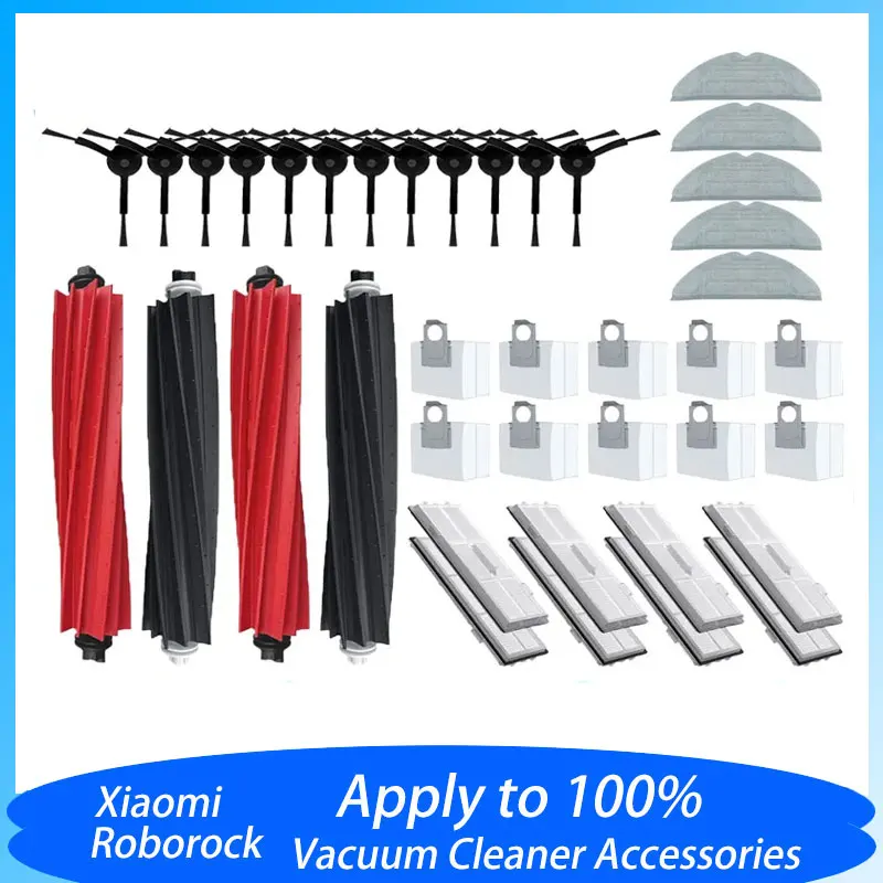 Запчасти DuoRoller для Roborock S8 Pro Ultra + основная щетка насадка на швабру фильтры НЕРА