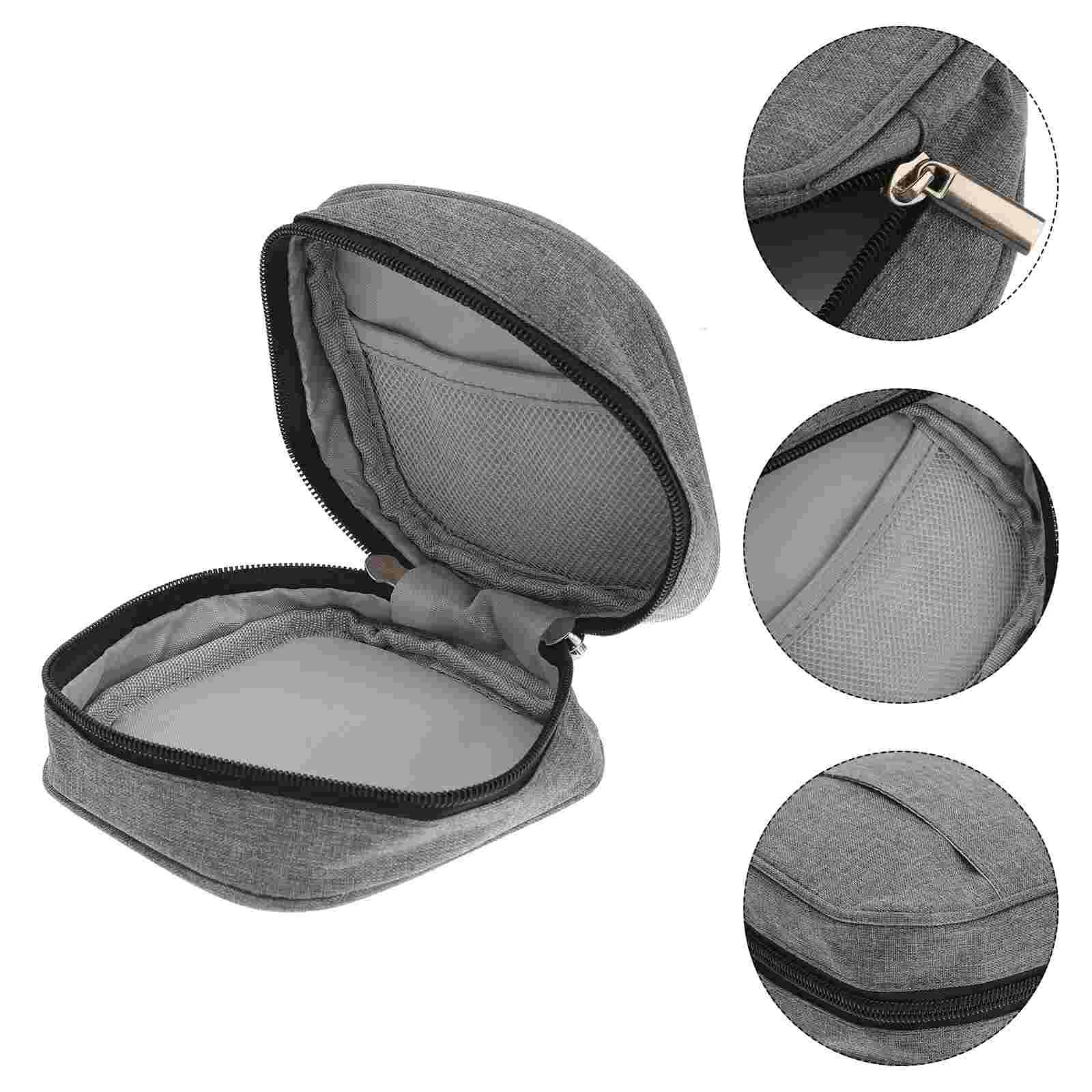 

Organizer Bag Cable Electronics Storage Case Earphone Pouch Travel Cord Carrying Management Portable Earbud Organiser Holder