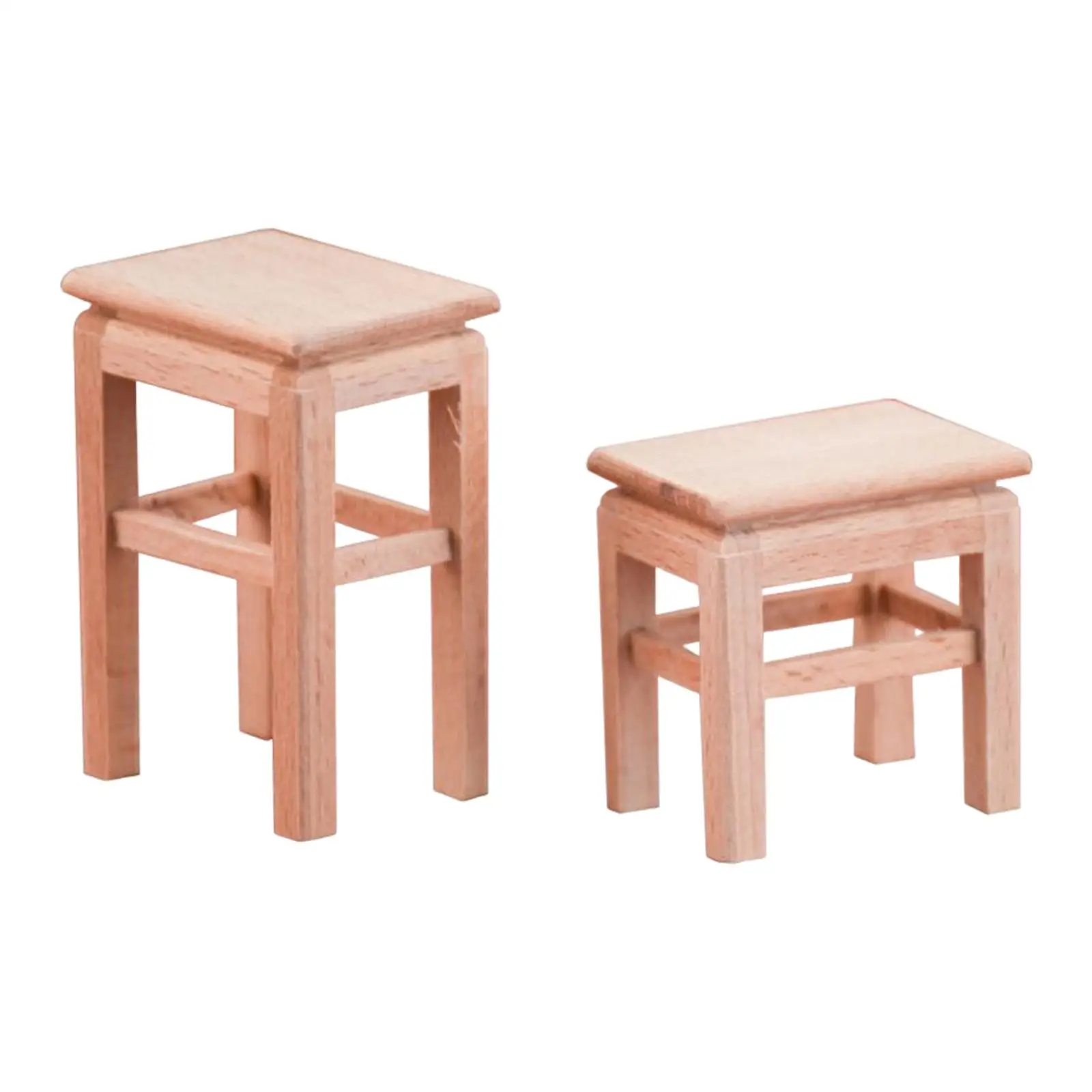 

Стул деревянные украшения для кукольных домиков сцена жизни макет DIY аксессуары