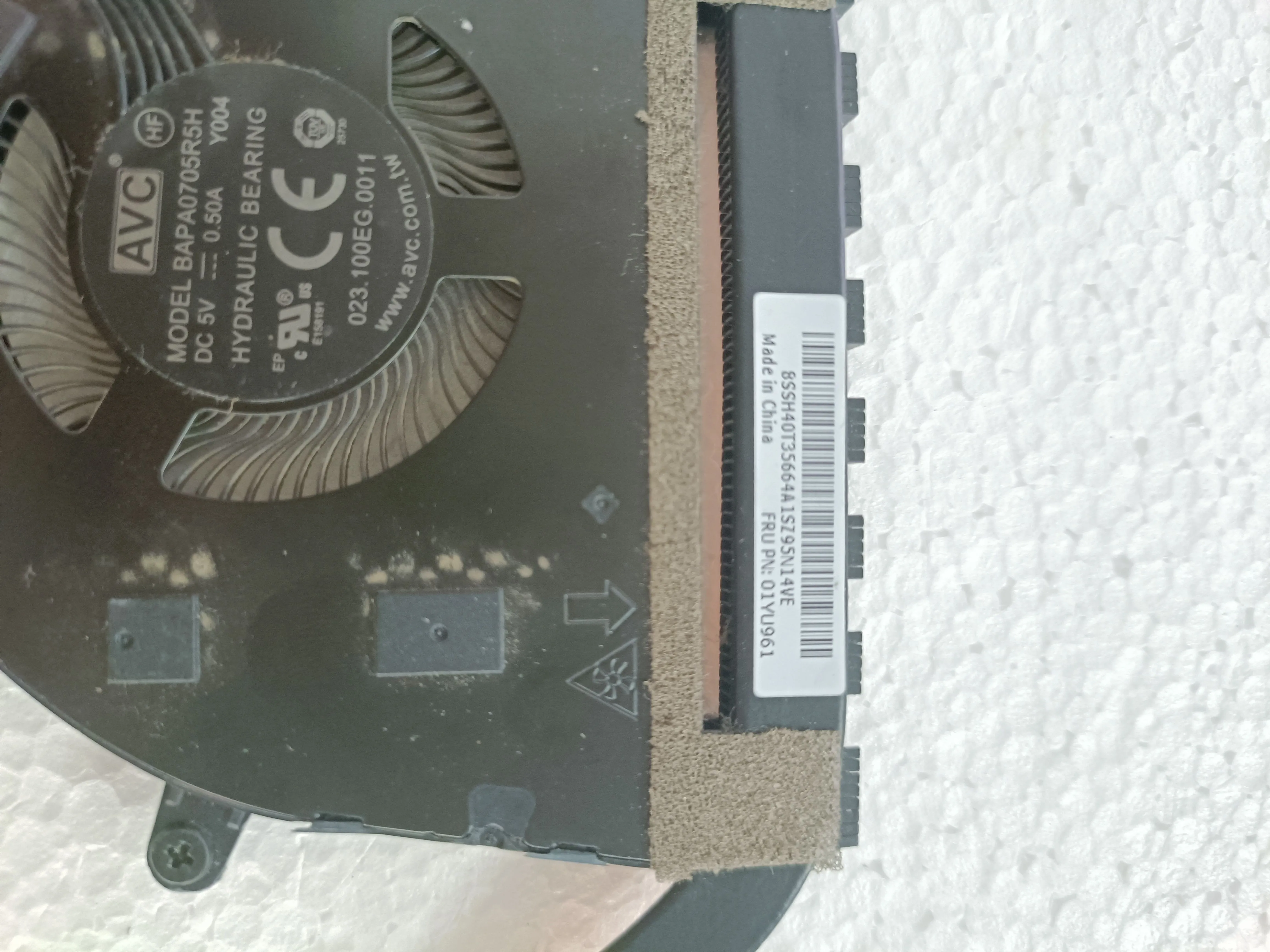 Оригинальный вентилятор охлаждения процессора радиатор радиатора для ноутбука