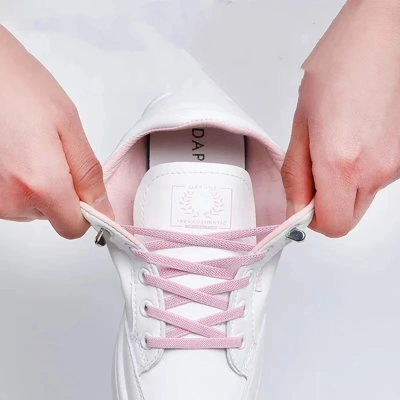 Quick Safety Flat Shoelace Kids Adult Lazy Laces