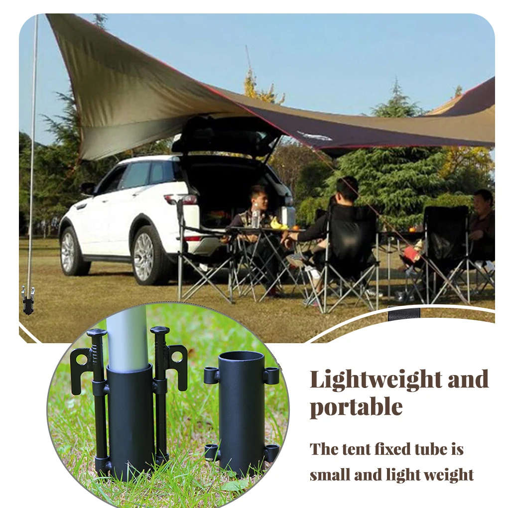 

Маленький держатель для палаток, ветрозащитные палатки для кемпинга, фиксатор, железная крепкая трубка, высокая твердость, для пешего туриз...