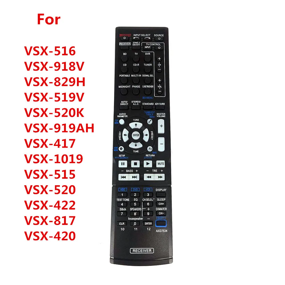 

Remote control for pioneer AV Receiver Home Theater AXD7534 AXD7568 VSX-516 VSX-918V VSX-829H VSX-519V VSX-520K VSX-417 VSX-515