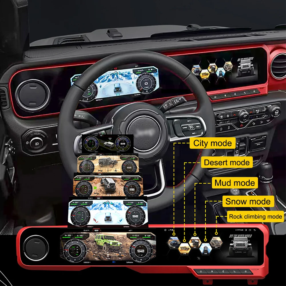 Рисунок 4 - Цифровой кластер для Jeep Wrangler