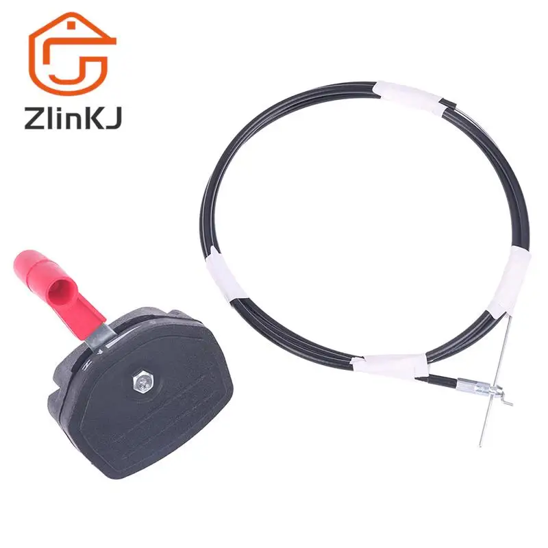 

1 Set 56 Inch Lawn Mower Throttle Cable Switch Plastic Alloy Lever Control Handle Kit For Lawnmower Garden