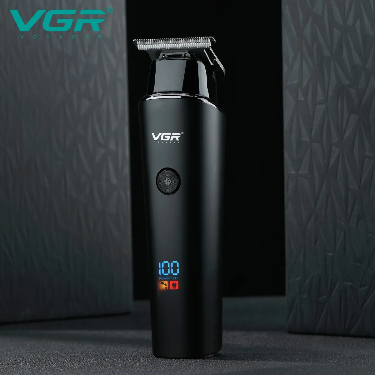 VGR Hair Trimmer Professional Electric Trimmers Cordless Hair Clipper Rechargeable LED Display V 937 images - 6