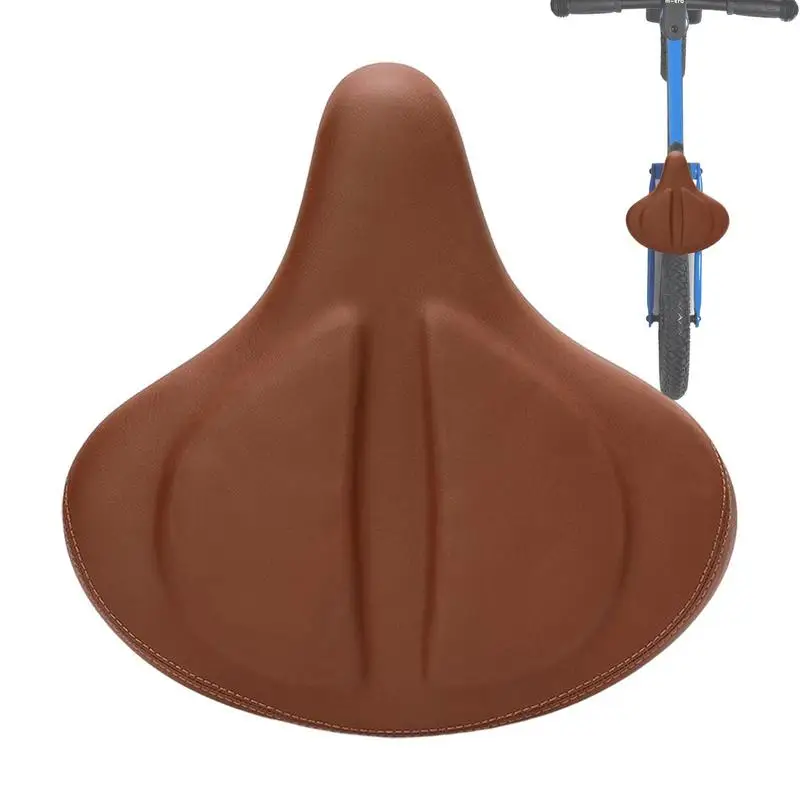 

Comfortable Bike Seat Waterproof Shock-absorbent Bike Seats For Women Comfort Wide Road Bike Accessories Compatible With