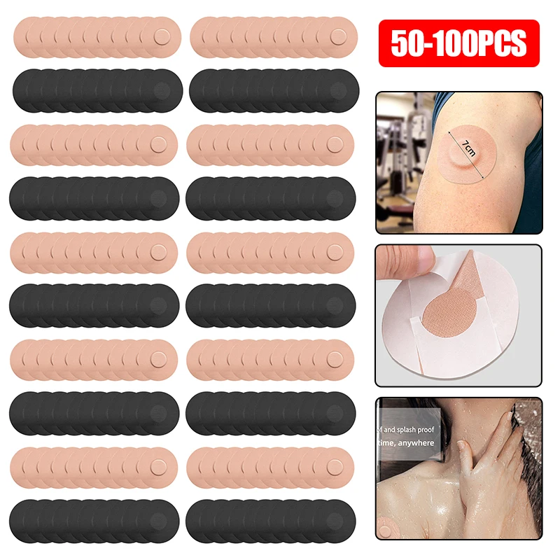 

Противоскользящие дышащие водонепроницаемые клейкие патчи 40-100 шт., спортивные сенсорные наклейки для фристайла, накладная лента для альпи...