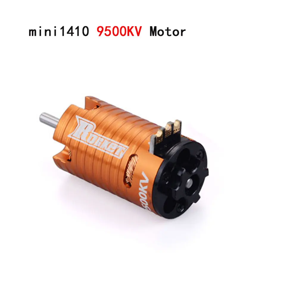 Rocket MINI 1410 1/24 кв 1/28 кв 1/32 кв бесщеточный двигатель 18A ESC для Kyosho Mr03 Pro Atomic DRZ Радиоуправляемый автомобиль