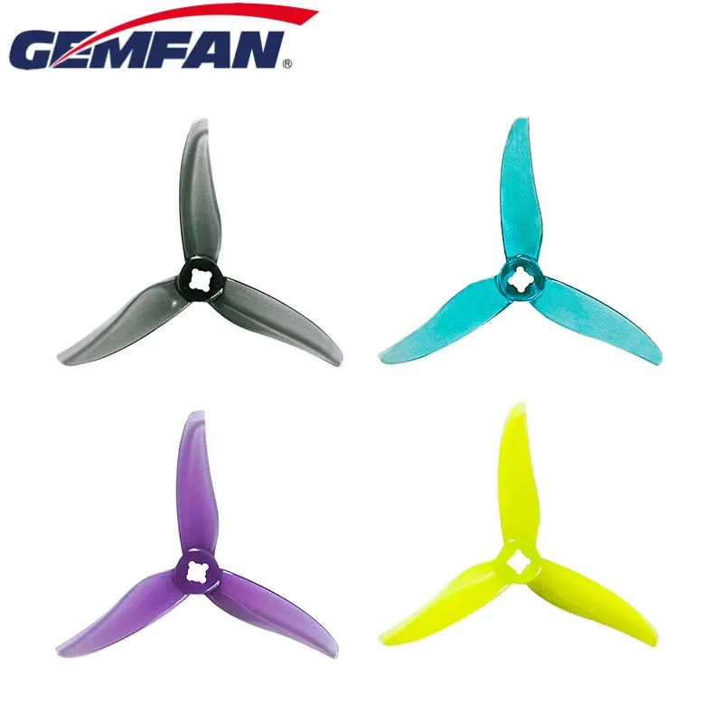 

4 пары, 3-лопастные пропеллеры Gemfan Hurricane 3520 3.5X2X3, 3,5 дюйма, CW CCW для ПК, пульт дистанционного управления FPV, гоночные дроны, запчасти «сделай сам»