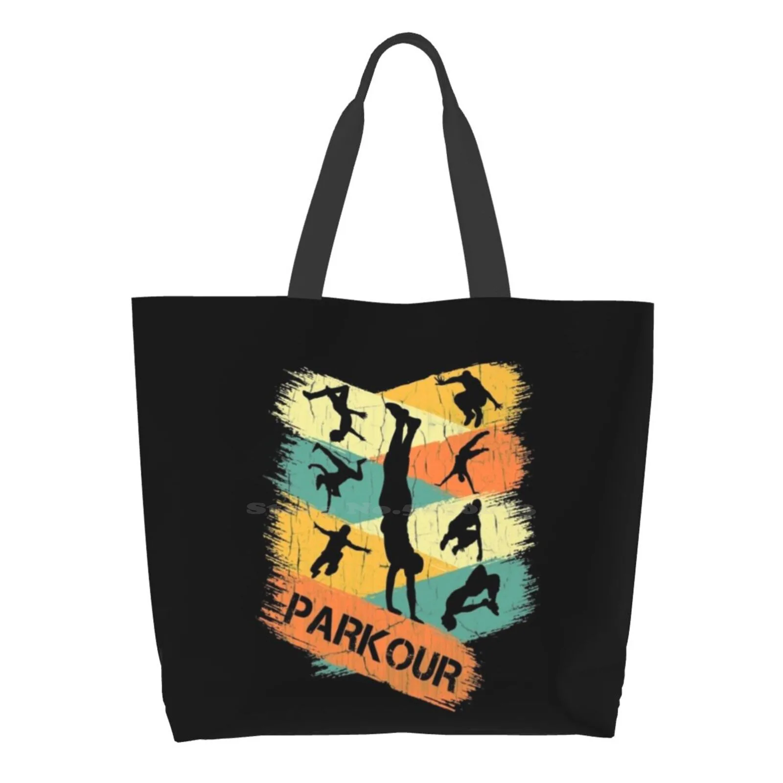 

Parkour Retro Ning Printed Casual Tote Large Capacity Female Handbags Parkour Parkour Retro Urban Ning Free Running Retro