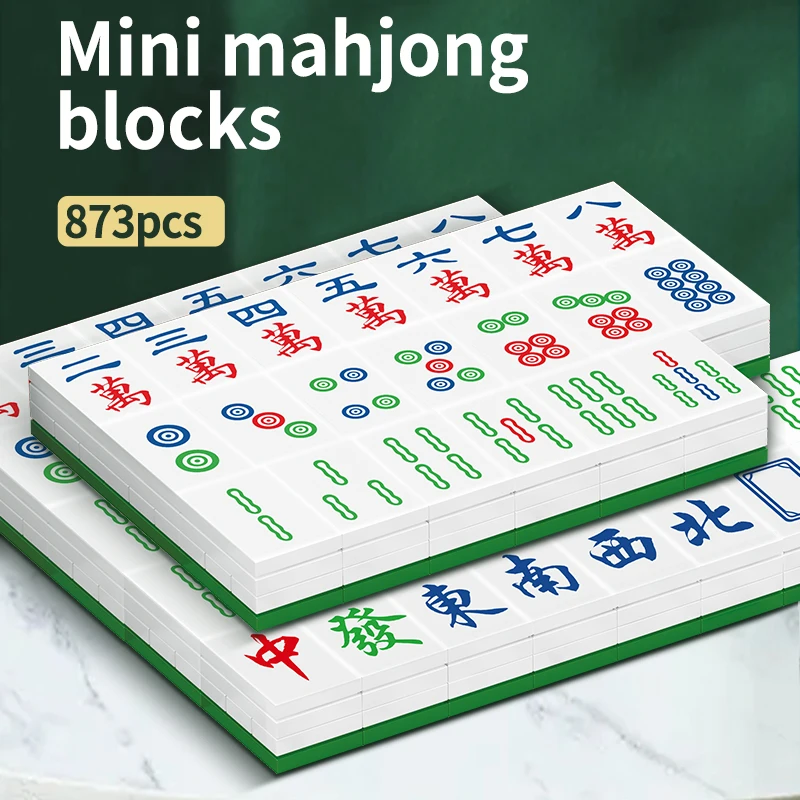 Конструктор SEMBO классическая модель Маджонга конструктор для традиционных